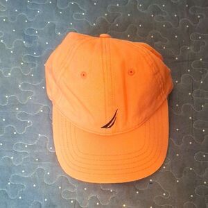 Nautica Coral Baseball Cap with Logo